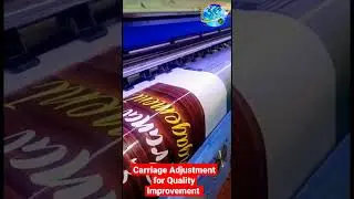 Carriage Head adjustment for quality improvement