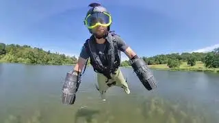hoverboard aircraft desert speed run & drifting fpv back to the future real manned flight