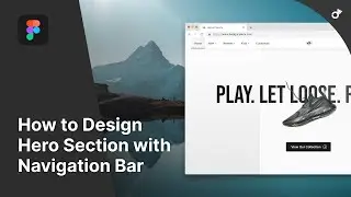 Cara Membuat Hero Section Website dengan Navigation Bar | Tutorial Belajar Figma Bahasa Indonesia