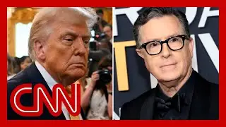 Trump: 'I absolutely love' that Colbert got cancelled