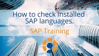 How to check installed SAP languages