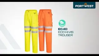 Portwest EC40 - Eco Hi-Vis Trouser - EN