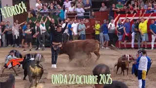 4 en la tarde de  Feria de Onda 22 Octubre 2025 - Jimenez pascuau , Cuadri ,P.Resina,La Jotera