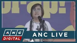 LOOK: Rep. Leila de Lima addresses crowd at Luneta anti-corruption protest | ANC