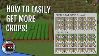 How To Get MORE Crops EASILY! | Minecraft Quick Tips