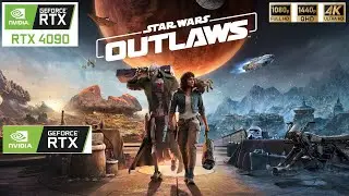 STARWAR Outlaws ON RTX 4090 (Laptop)
