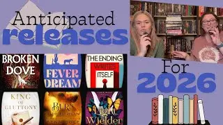 ANTICIPATED BOOK RELEASES OF 2026 🤩
