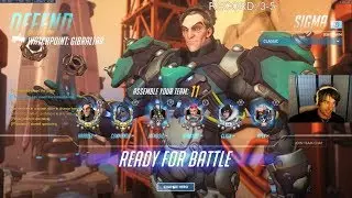 Overwatch Roadhog God Harbleu Playing Sigma First Time