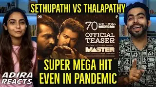 Master Reaction By Foreigners | Master Vijay Teaser Reaction | Master Reaction Teaser | Thalapathy
