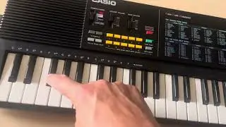 Casio ToneBank MA-101 japan vintage electronic keyboard test synth music