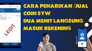 TUTORIAL CARA PENARIKAN/JUAL COIN SYW,2 MENIT LANGSUNG MASUK REKENING