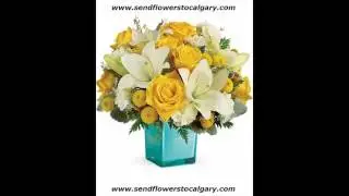 birthday flower delivery calgary