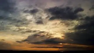 Sunrise time lapse drone music