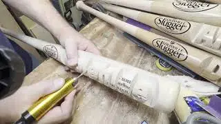 Honoring 1LT Dolehide with a CNC Relief Carved Custom Baseball Bat | Personalized Name Engraving CNC
