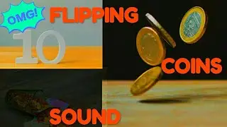 10 Coins Sound | Flipping Coin Sound | सिक्के की आवाज़ | different flipping coin sound|