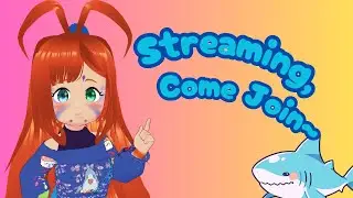 {Let's Draw& Storytelling!} Drawing Emote #unraisedheart  #vtuber #sharktuber