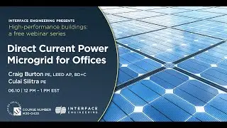 Interface Engineering Presents: High-Performance Buildings Webinar Series