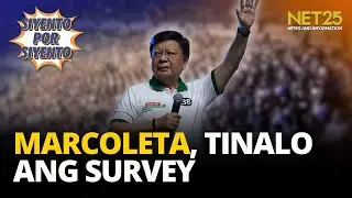 Senator-elect Marcoleta, kumpiyansang mananalo kahit di pabor sa survey