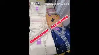 Generation collection flat 50% off. advance payment wtsapp 03345578310 .#generation​ #summersale.