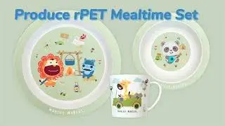 MNMBB60   ECO FRIENDLY KIDS MEALTIME SET