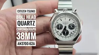 Citizen Tsuno Bull Head Quartz Chronograph 38mm AN3700-62A