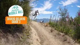 Chasing the teenagers down Skuxxo Deluxo - Middle Hill MTB