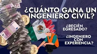 &iquest;CU&Aacute;NTO gana un INGENIERO CIVIL? |2021| &iquest;P&eacute;simo?&iquest;Bueno?|