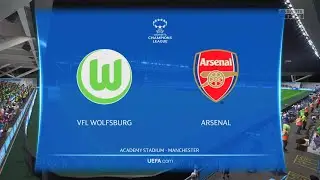 FIFA 23 - VFL Wolfsburg vs Arsenal || UEFA Women's Europa League 2022/23 Semi Final 1st Leg #fifa23