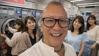 😮 PERDIDO en una lavander&iacute;a en TOKIO! 🇯🇵