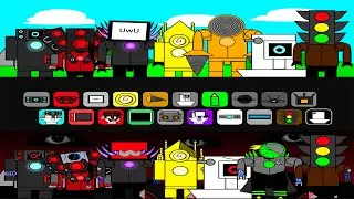 Incredibox:   Sprunki but titan allience Remix Robot