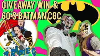 Triple G Comics Monthly Giveaway Win and 1960's Batman CGC Unboxing!
