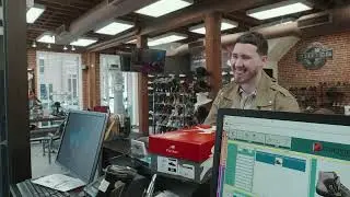 Behind the ShoeStore