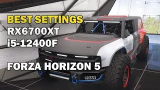 Forza Horizon 5 | Best Settings RX 6700 XT + i5 12400F | UltraWide 3440x1440 Performance Guide!