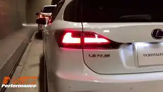 Mars Performance 3D Red LED Stripe Bar Tail light with Sequential Indicators for Lexus CT200H Hatch