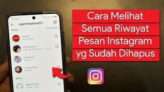 Cara Melihat Pesan DM Instagram yang sudah dihapus