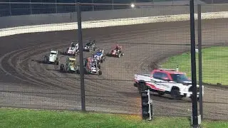 Extreme Outlaw Midget Heat Race #1 Arrowhead Speedway 7/25/2025