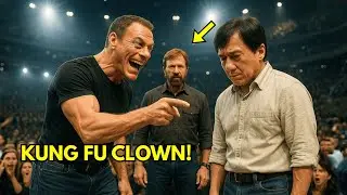Van Damme Shamed Jackie Chan on Stage &mdash; He Froze When Chuck Norris Emerged from the Crowd