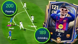 116 Pedri CM Review | Elite Playmaker with Low Physical | FC Mobile 🇪🇸