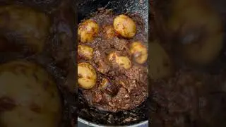 Cooking AXONE WITH SMOKED PORK AND EGGS. Best combo 🧨 #nagafood