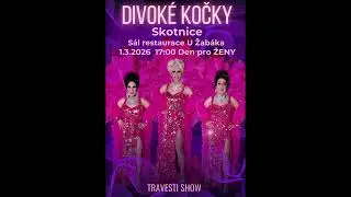 Skotnice - S&aacute;l restaurace U Žab&aacute;ka travesti Divok&eacute; kočky 1.3.2026 v 17:00 Den pro ŽENY