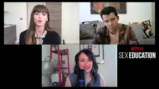 Asa Butterfield (Otis) & Mimi Keene (Ruby) Talk Sex Education Season 3