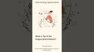 What is Tip of the Tongue Phenomenon? [Vertical Video] - Cognitive Bias Definition & Example #shorts