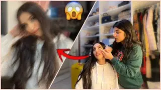 زينب غيرت شكلي 180 درجة| لبست عدسات لاول مرة بحياتي!😮