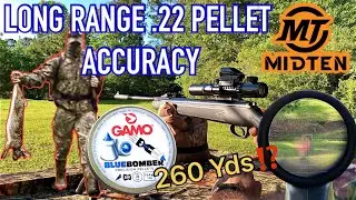 Как далеко летит пуля .22 калибра? Прицел MidTen 3-9x32 4-в-1