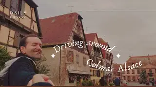 ROAD TRIP | COLMAR ALSACE |BEAUTIFUL CHRISTMAS LIGHTS IN THE STREET