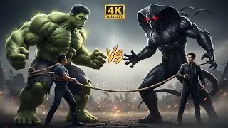 **Battlefield of Giants &ndash; Hulk vs Titanoboa | Epic Monster War with the Army (4K)**