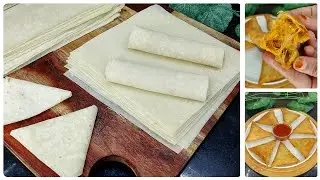 Homemade Samosa Sheets & Spring Roll Sheets | Easy Manda Patti Recipe | Ramzan 2026