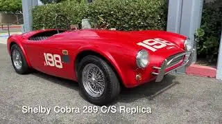 Shelby Cobra 289 C/S used in Ford v Ferrari movie