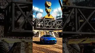 Jaguar F-Type's Wild Ride: Arena Spectacle! 💥