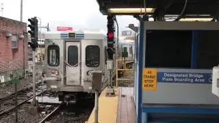 SEPTA: M-4 Market-Frankford Line Train Going Around the 69th Street Loop